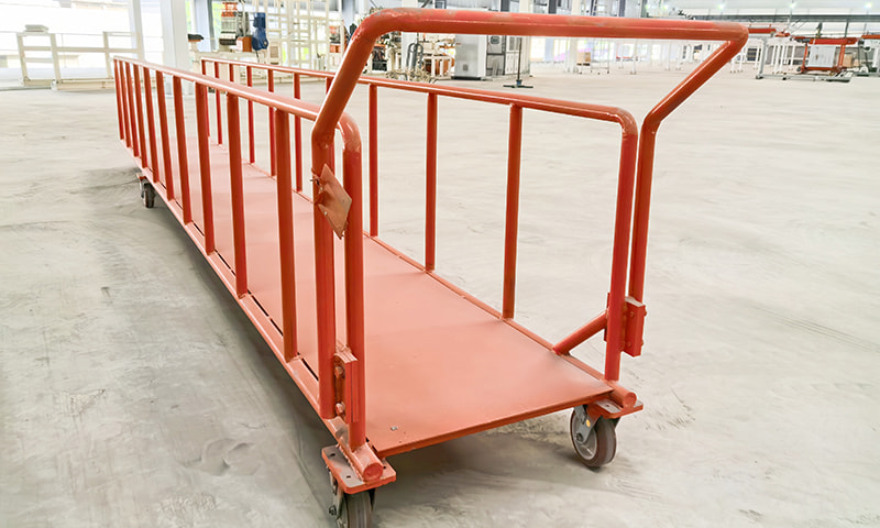 Wózek transferowy siatki